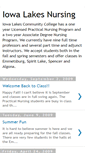 Mobile Screenshot of iowalakesnursing.blogspot.com