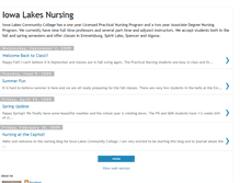 Tablet Screenshot of iowalakesnursing.blogspot.com