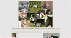 Desktop Screenshot of abernathycreekfarm.blogspot.com