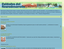 Tablet Screenshot of cuidadosdelneurodesarrollo.blogspot.com