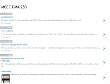 Tablet Screenshot of dma250.blogspot.com