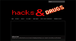 Desktop Screenshot of hacks-drugs.blogspot.com