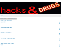 Tablet Screenshot of hacks-drugs.blogspot.com
