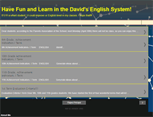 Tablet Screenshot of davidenglishsystem.blogspot.com