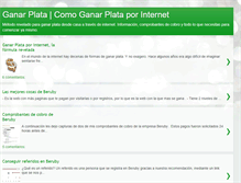 Tablet Screenshot of ganarse-plata.blogspot.com