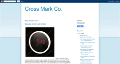 Desktop Screenshot of cross-mark.blogspot.com