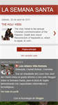 Mobile Screenshot of lasemana-santa.blogspot.com