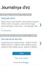 Mobile Screenshot of journalnyadez.blogspot.com