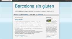 Desktop Screenshot of barcelonasingluten.blogspot.com