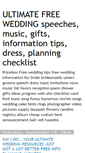 Mobile Screenshot of freeweddinghelp.blogspot.com