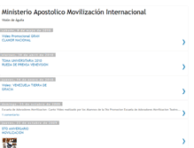 Tablet Screenshot of movilizacionucv.blogspot.com