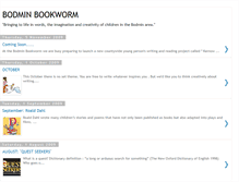 Tablet Screenshot of bodminbookworm.blogspot.com