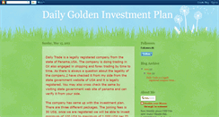 Desktop Screenshot of dailytradeinvestment.blogspot.com