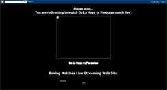 Desktop Screenshot of delahoyapacquiaolive.blogspot.com