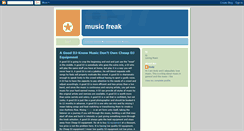 Desktop Screenshot of musicologyfreak.blogspot.com