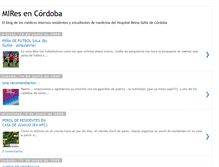 Tablet Screenshot of medicoresidentecordoba.blogspot.com