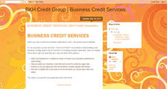 Desktop Screenshot of bkhcreditcorp.blogspot.com