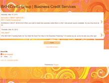 Tablet Screenshot of bkhcreditcorp.blogspot.com