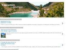 Tablet Screenshot of elaguaprimero.blogspot.com
