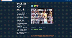 Desktop Screenshot of newfashionnews.blogspot.com