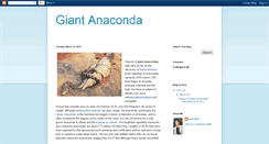 Desktop Screenshot of giantanaconda.blogspot.com