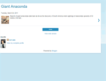 Tablet Screenshot of giantanaconda.blogspot.com