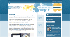 Desktop Screenshot of blogforshared.blogspot.com