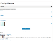 Tablet Screenshot of kitschylifestyle.blogspot.com