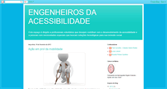 Desktop Screenshot of engenheirosdaacessibilidade.blogspot.com