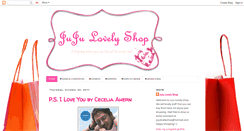 Desktop Screenshot of jujulovelyshop.blogspot.com