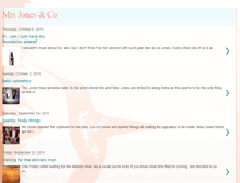 Tablet Screenshot of mrsjonesandco.blogspot.com