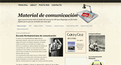 Desktop Screenshot of materialdecomunicacion.blogspot.com