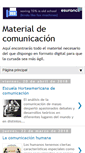 Mobile Screenshot of materialdecomunicacion.blogspot.com