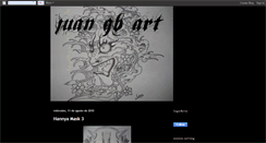 Desktop Screenshot of juangb-art.blogspot.com