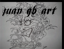 Tablet Screenshot of juangb-art.blogspot.com