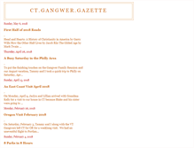 Tablet Screenshot of ctgangwergazette.blogspot.com