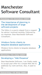 Mobile Screenshot of manchestersoftware.blogspot.com