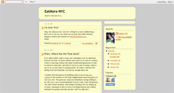 Desktop Screenshot of eatmorenyc.blogspot.com