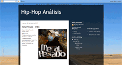 Desktop Screenshot of hiphopanalisis.blogspot.com