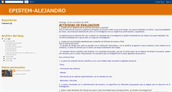 Desktop Screenshot of epistem-alejandro.blogspot.com