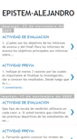 Mobile Screenshot of epistem-alejandro.blogspot.com