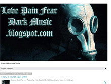 Tablet Screenshot of lovepainfeardarkmusic.blogspot.com