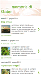 Mobile Screenshot of memoriedigabe.blogspot.com