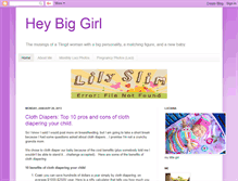 Tablet Screenshot of heybiggirl.blogspot.com
