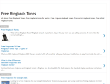 Tablet Screenshot of free-ringbacktones.blogspot.com