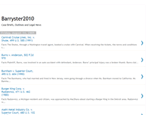 Tablet Screenshot of barryster2010.blogspot.com