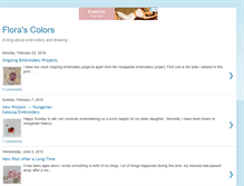 Tablet Screenshot of florascolors.blogspot.com