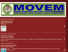 Tablet Screenshot of missaomovem.blogspot.com