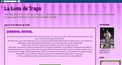 Desktop Screenshot of lalunadetrapo.blogspot.com