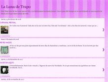 Tablet Screenshot of lalunadetrapo.blogspot.com